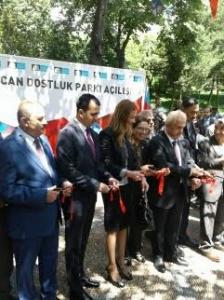 İstanbuldakı Bakı parkı abadlaşdırıldı - Foto