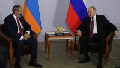 Putin və Paşinyan arasında görüş keçiriləcək