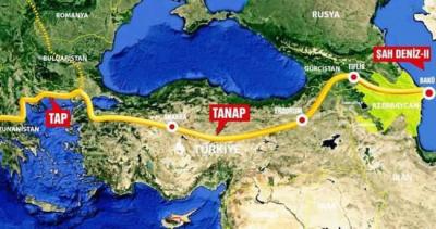 Türkiyədə TANAP-ın açılışı oldu - Yenilənib