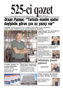 Bu şənbə "525-ci qəzet"də - ANONS