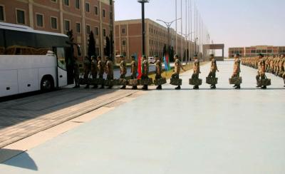 Azərbaycan sülhməramlılarının bir qrupu Əfqanıstana yola salındı
