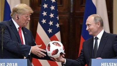 ABŞ-ın məxfi xidməti Putinin Trampa hədiyyə etdiyi topu yoxlamadan keçirdi