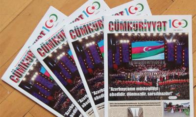 “Mədəniyyət” qəzetinin xüsusi buraxılışı çapdan çıxdı