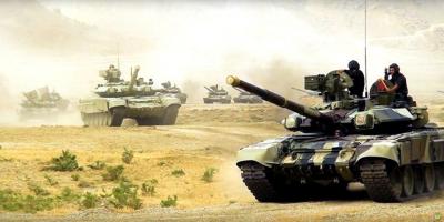 Azərbaycan ordusunun tank bölmələri intensiv məşğələlərə başladı - Video