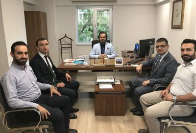 Mənəvi Dəyərlərin Təbliği Fondunun rəhbərliyi Türkiyədə