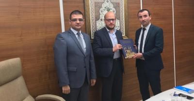 Mənəvi Dəyərlərin Təbliği Fondunun rəhbərliyinin Türkiyə səfəri davam edir