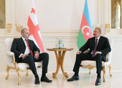 İlham Əliyev Gürcüstan baş naziri ilə görüşdü