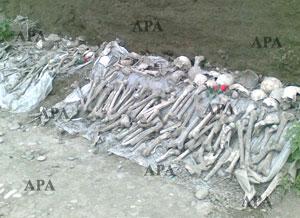 Qubada inşa olunan “Soyqırımı memorial kompleksi”ndə tikinti işləri yekunlaşıb