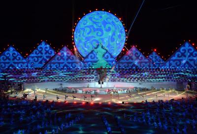 Qırğızıstanda üçüncü Dünya Köçəri Oyunlarının rəsmi açılış mərasimi oldu