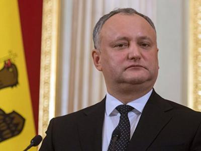 Moldova prezidentinin korteji qəzaya düşdü