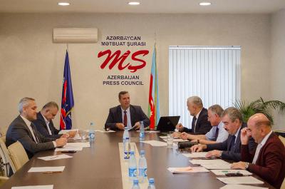 Mətbuat Şurasının Şikayətlər üzrə Komissiyasının iclası keçirildi