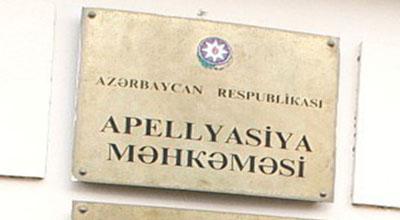 Gülər Əhmədova apellyasiya şikayəti verdi