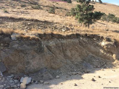 "Badamdardakı sürüşmə zonasında uçqunların davam edəcəyi gözlənilir"