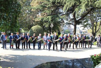 Azərbaycanın bir qrup KİV nümayəndəsi Gürcüstandadır