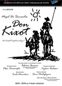 Gənc Tamaşaçılar Teatrında "Don Kixot"un premyerası olacaq