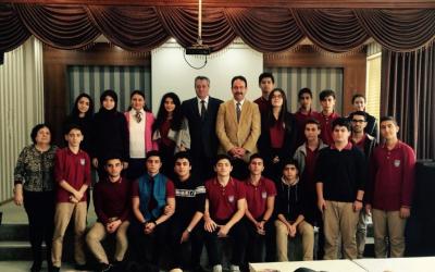 Elçin Hüseynbəyli Bakı Türk Məktəblərinin qonağı oldu