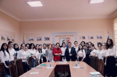 Şəmil Sadiq Pedaqoji Kollecin qonağı oldu 