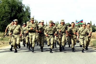 Sıçrayış marşı üzrə yarışlar keçirilir