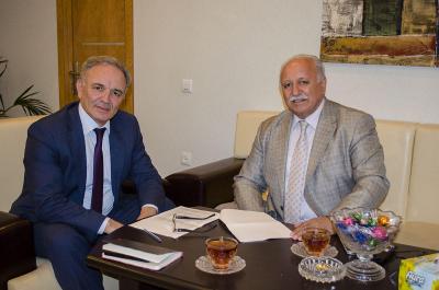 Türkiyə səfirliyinin mətbuat müşaviri Mətbuat Şurasında