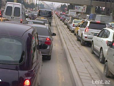 Bakıda təmirlə əlaqədar yol bağlanıb