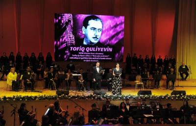 Tofiq Quliyevin 100 illiyinə həsr edilən qala konsert