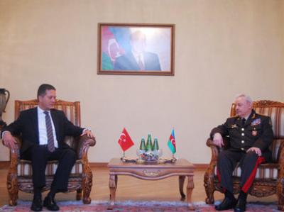 Səfər Əbiyev Türkiyə səfirini qəbul edib (FOTO)