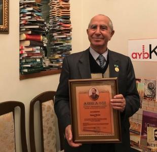 Yazıçı Məmməd Oruc yüksək mükafata layiq görüldü