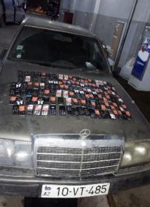 Gürcüstandan qanunsuz yolla gətirilən 125 ədəd mobil telefon aşkarlandı