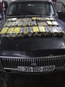 Avtomobilin yanacaq çəninin içərisindən pirotexniki vasitələr tapıldı