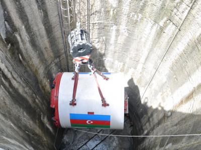 “Azərsu” yeni tunel tipli kanalizasiya kollektorunun inşasına başlayıb
