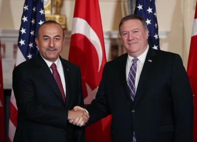Türkiyə xarici işlər naziri və ABŞ dövlət katibi arasında telefon danışığı