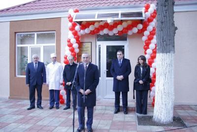 Şəmkirin Qədimqala kəndində yeni tibb məntəqəsi açıldı