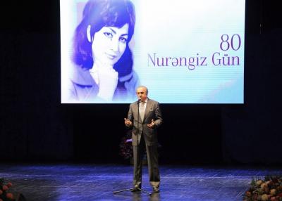 Nurəngiz Gün 80 illiyi münasibətilə anıldı 
