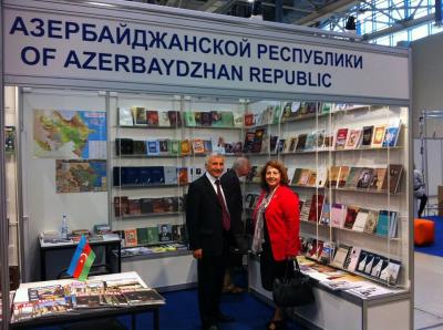 Azərbaycan nəşrləri Moskvada maraqla qarşılandı (Fotolar)