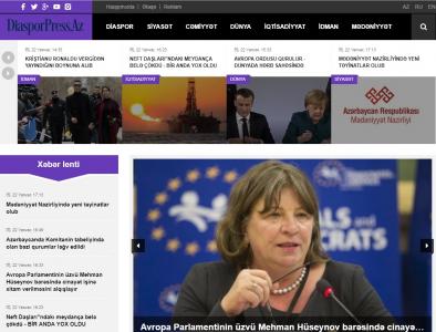 "Diasporpress.az" xəbər saytı fəaliyyətə başladı