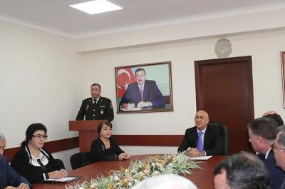 Hərbi xidmətdən tərxis olunan gənclərlə görüşlər keçirilib