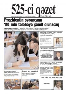 Bu şənbə "525-ci qəzet"də - ANONS