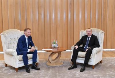 İlham Əliyev Avropa İnvestisiya Bankının vitse-prezidenti ilə görüşdü