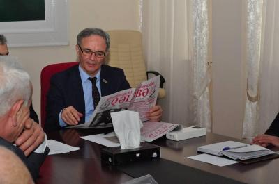 “Qələbə” qəzetinin 95 illik yubiley mərasimi keçirildi