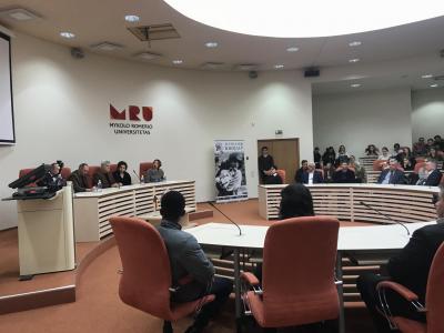 Litvanın Mykolo Romerio Universitetində Xocalı soyqırımına həsr olunmuş tədbir
