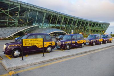 Aeroportda taksi xidməti təkmilləşdirilir