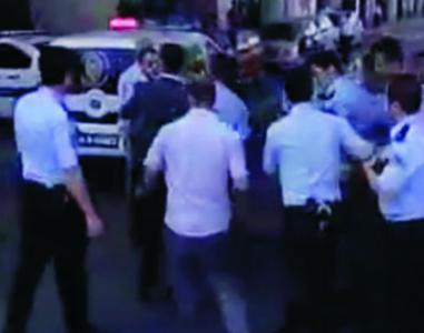 Bakıda neft şirkətinin işçiləri ilə dava