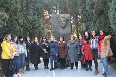 Kitabxanada Mehdi Hüseynin 110 illiyi silsilə tədbirlərlə qeyd edilir