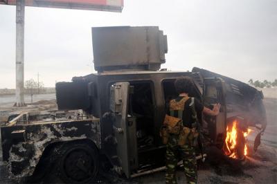 İŞİD-in Rakkada avtomobili partlatması nəticəsində 10 nəfər öldü