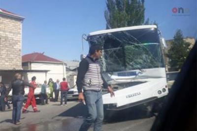 Bakıda ağır qəza: 6 yaralı - Rəsmi