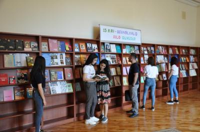 Beynəlxalq Ailə Gününə aid kitab sərgisi açıldı