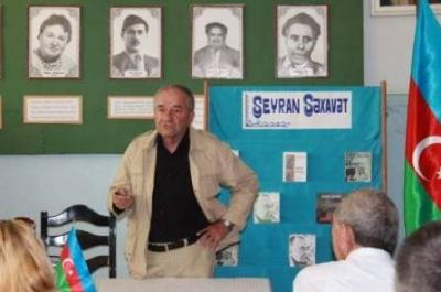 Yazıçı Seyran Səxavətlə görüş 