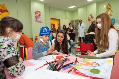 Leyla Əliyeva Milli Onkologiya Mərkəzinin Uşaq Klinikasında