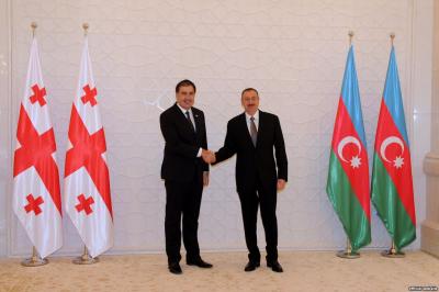 Mixeil Saakaşvili İlham Əliyevi təbrik etdi