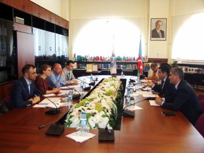 Ombudsman Aparatında Avropa Şurasının nümayəndələri ilə görüş keçirilib